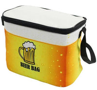 BOLSA ENFRIADORA DE CERVEZA FUNKY - ¡Aspecto simplemente genial! Soporte para latas de bebidas Fun Style, paquete de 6