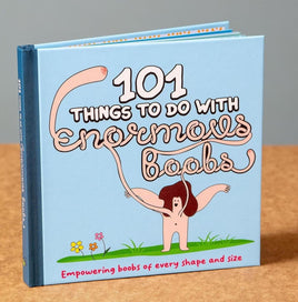 101 Things to do With Enormous Boobs Book - Hysterical Gag Joke Adult Boobie Fun