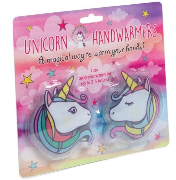 2pk Chauffe-mains magiques licorne - Nouveauté amusante et réutilisable pour enfant - Nouveau sur le marché !