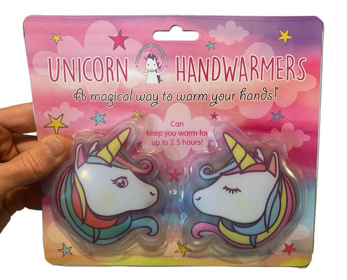 2pk Magical Unicorn Hand Warmers - Reusable Fun Child Novelty - New to market!