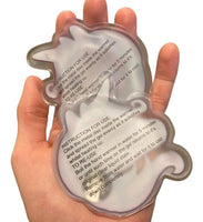 2pk Magical Unicorn Hand Warmers - Reusable Fun Child Novelty - New to market!