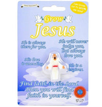 ¡Haz crecer tu propio Jesús un 600 % más grande en agua! - Regalo infantil divertido y novedoso de Dios religioso