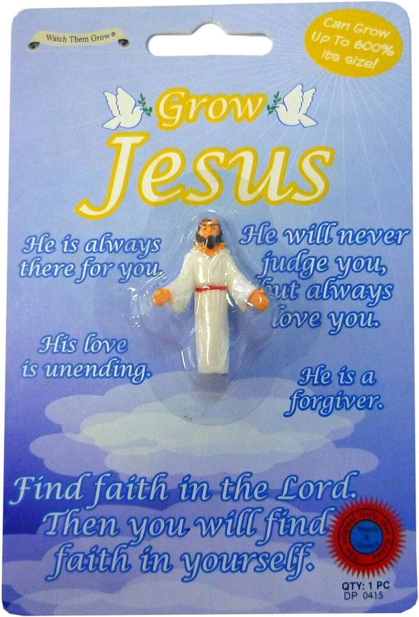 Grow Your Own Jesus 600% Larger in water! - Religious God Novelty Fun Child Gift