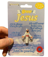 ¡Haz crecer tu propio Jesús un 600 % más grande en agua! - Regalo infantil divertido y novedoso de Dios religioso