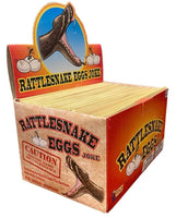1 Display Case of 36 ⭐️ Rattlesnake Eggs ⭐️ Joke & Gags Prank Gift - Brand New