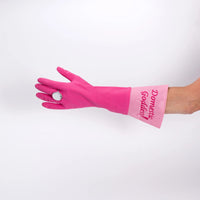 DOMESTIC GODDESS Luxury Diamond Glam Gloves - Household Washing Cleaning Kitchen