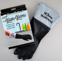 HOUSE HUSBAND MANLY Luxury Glam Latex Gloves Household Washing Cleaning Kitchen