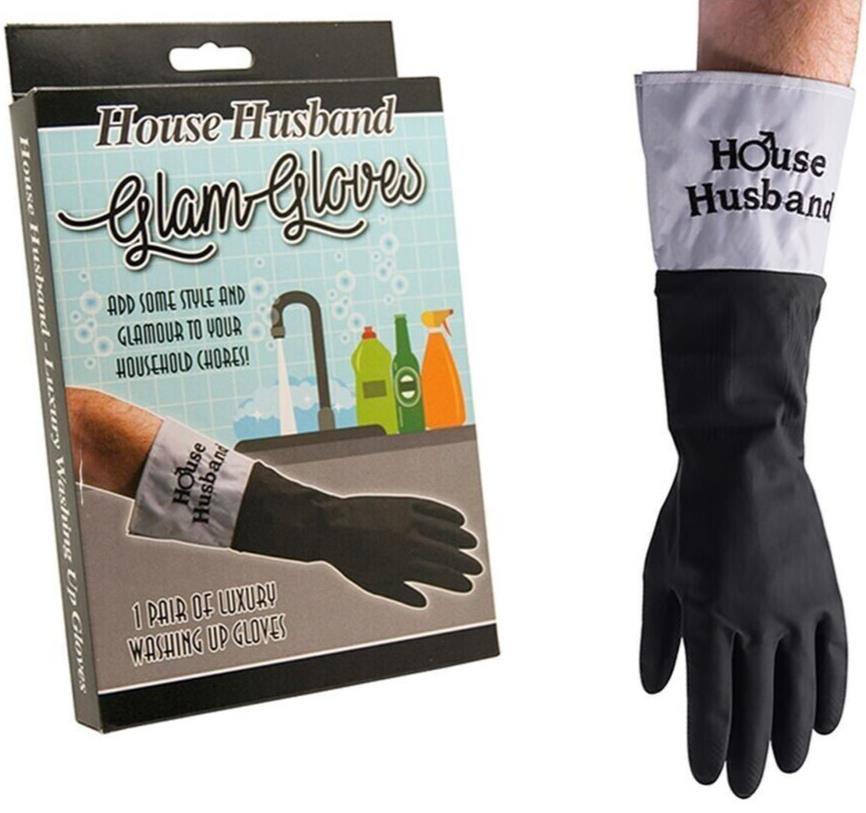 CASA MARIDO MANLY Guantes de látex Glam de lujo Lavado del hogar Limpieza Cocina