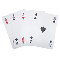 CARTES À JOUER DE TAILLE MASSIVE JUMBO - DECK COMPLET avec Jokers - Cartes de nouveauté amusantes