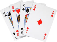 JUMBO MASSIVE SIZE PLAYING CARDS - FULL DECK with Jokers - Funny Novelty Cards