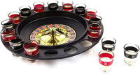 Casino Drinking Roulette Game - 16 Shot Glasses - Place your bets spin to win!