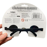 Christmas Tree Sunglasses - Holiday Shades - Sparkling Seasonal Glasses - GaG