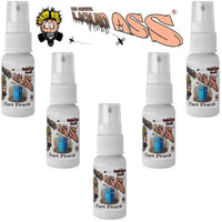 4 LIQUID ASS  " SPRAY BOTTLES " gag stink puke crap