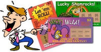 1000 faux billets de loto Prank Joke Lottery - Gag de nouveauté drôle ~ ensemble de vente en gros