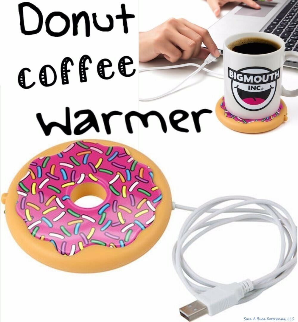 SPRINKLE DONUT Coffee Drink Mug Warmer USB powered - BigMouth Inc