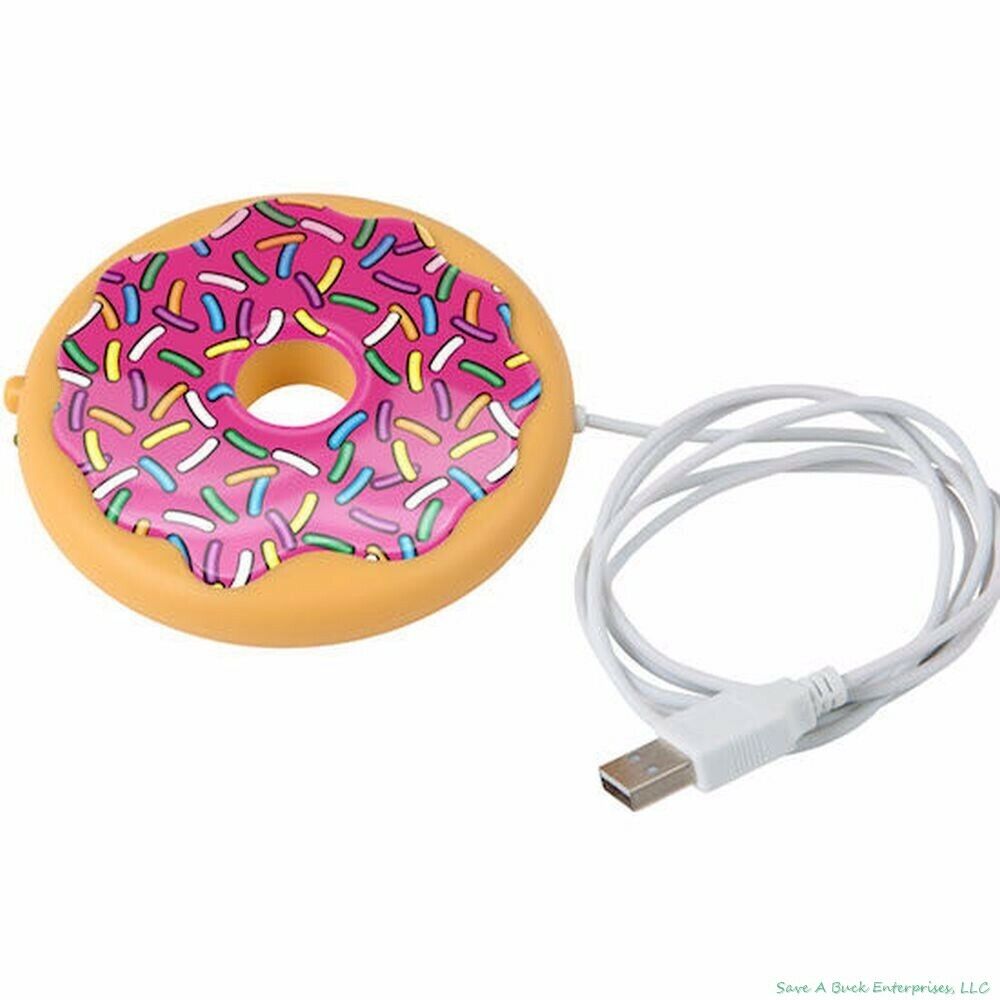 SPRINKLE DONUT Coffee Drink Mug Warmer USB powered - BigMouth Inc