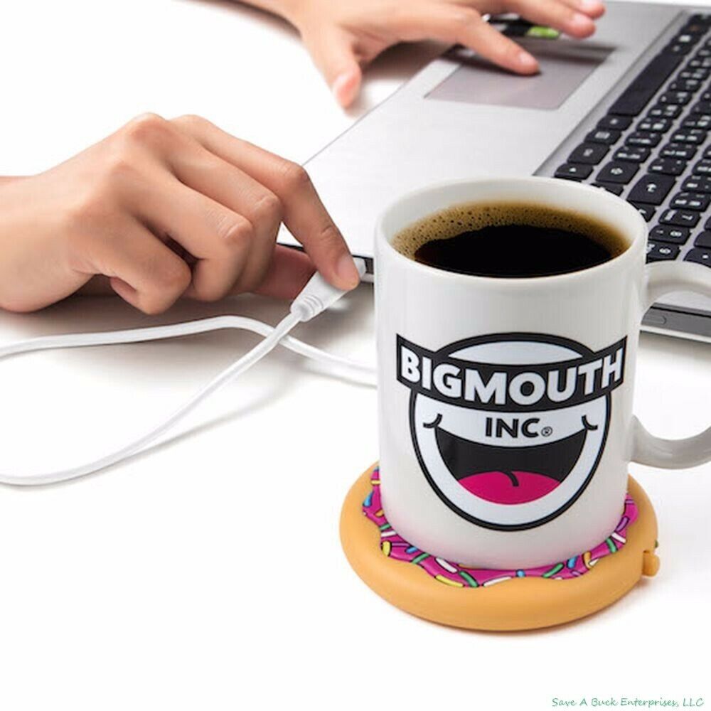 SPRINKLE DONUT Calentador de taza para bebidas de café con alimentación USB - BigMouth Inc