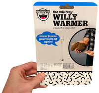 ARMY MILITARY Willy Warmer Weiner Weener Calcetín de punto - Regalo de broma GaG para adultos