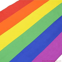 Bandera del arco iris Bandera de poliéster de 3x5 pies Orgullo gay Lesbiana Paz Bandera LGBT con ojales