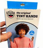 TINY HANDS Dark Skin Tone Trick up Your Sleeves Gag Prank Magic Joke - BigMouth