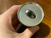 2 Vintage Miller Lite &amp; High Life Beer Tabletop Miniatura Metal Can Lighter Set