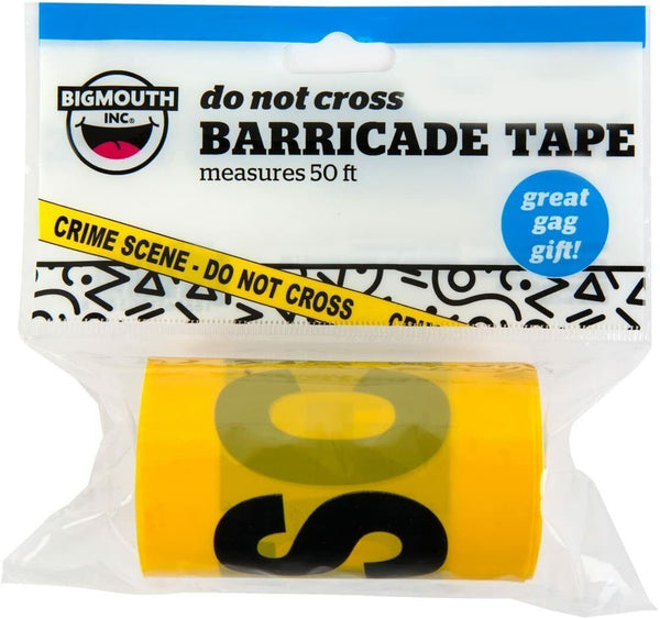 CRIME SCENE TAPE - Do Not Cross - Barricade Halloween Party Prop Decoration Joke