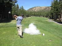 4 Exploding Golf Balls ~ Explodes into Cloud Smoke ~  Gag Prank Joke Trick