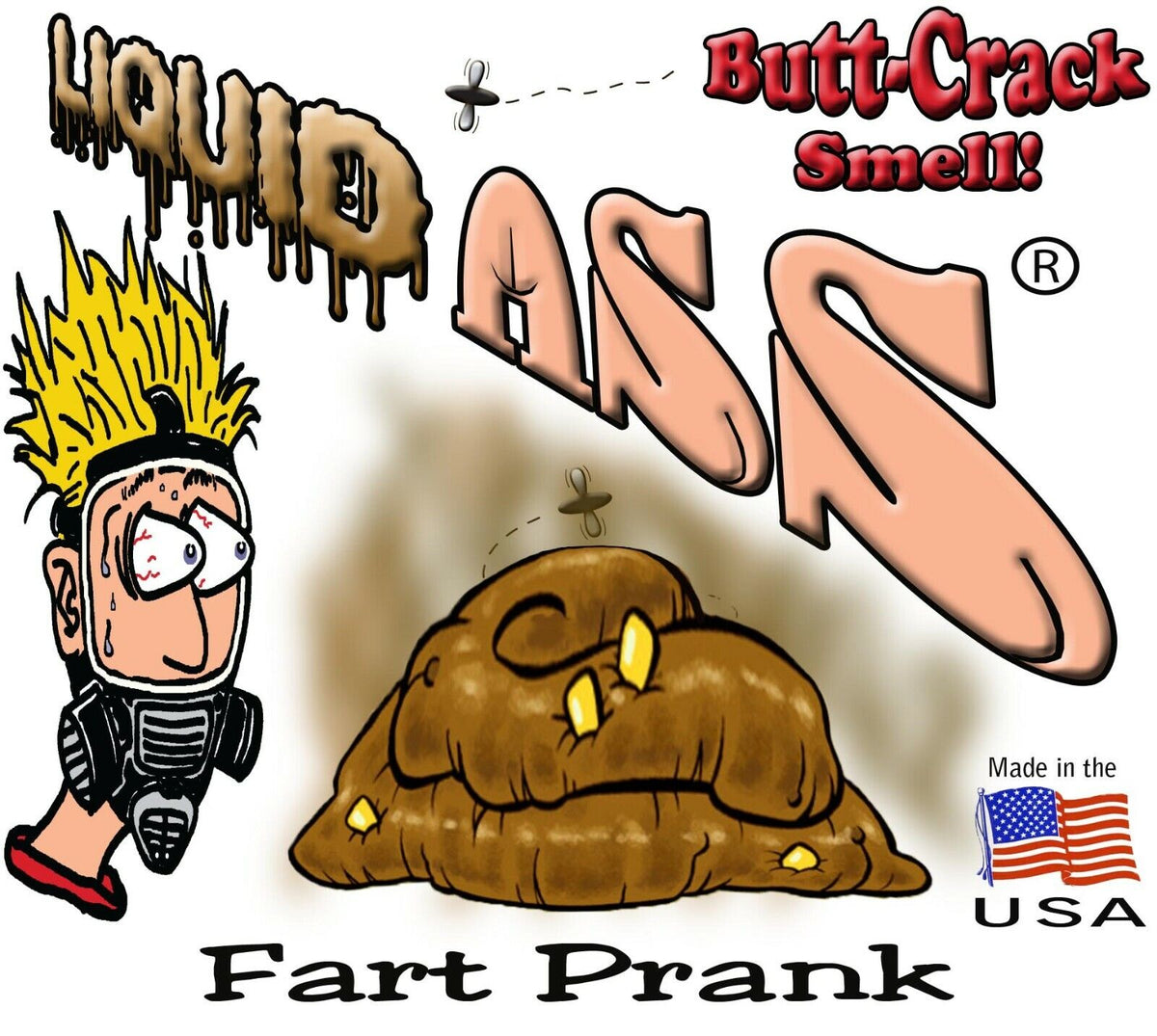 LIQUID ASS Stink Fart Spray Mister Bottle - Prank Gag Joke