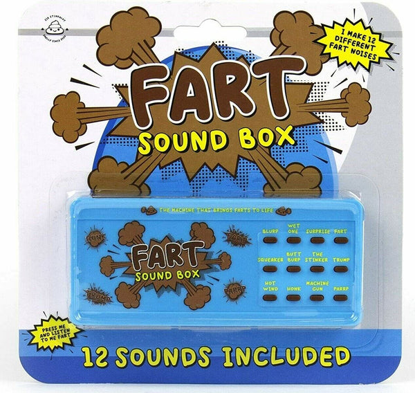 Handheld Fart Machine Sound Box - 12 TOTAL Fart Sounds - Gag Prank Joke Gift Toy