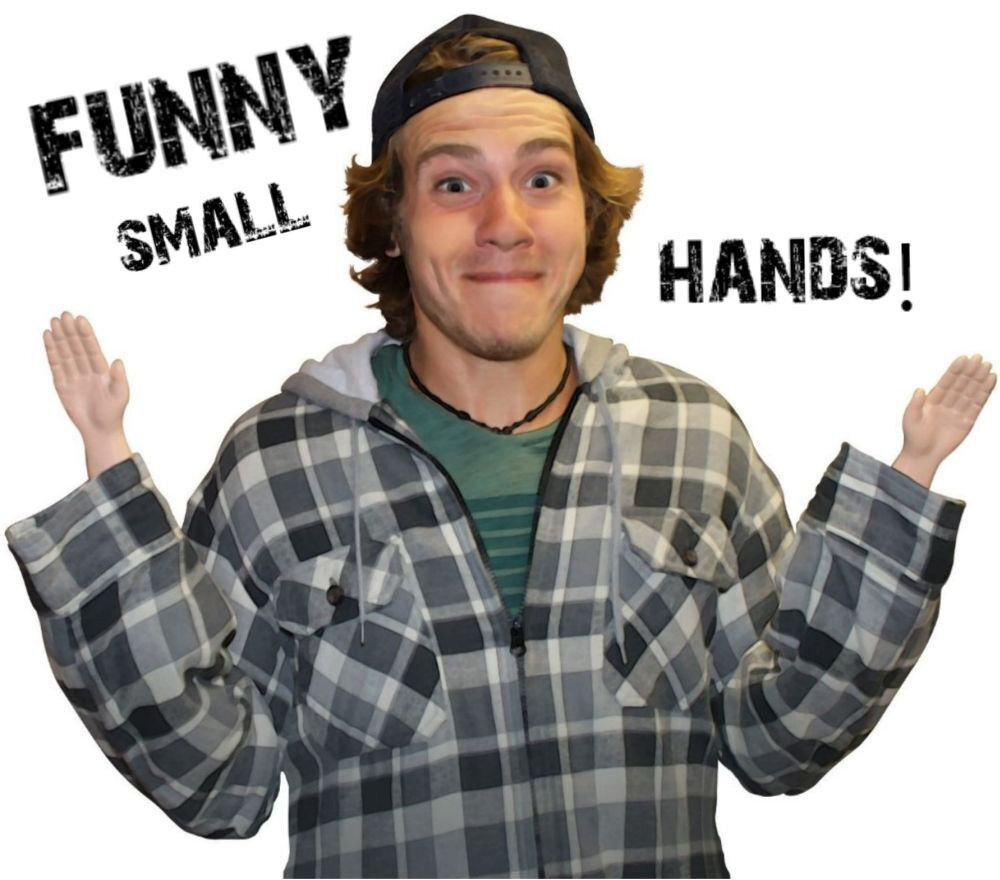 TINY LITTLE HANDS  ~Trick up Your Sleeves~ Gag Prank Magic Joke - Big Mouth Toys