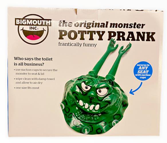 The Original Toilet Monster GaG Prank Potty Bathroom Joke - BigMouth Inc