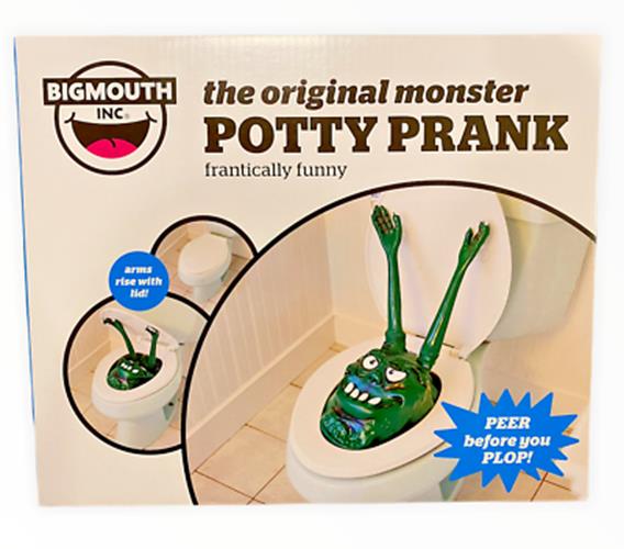 The Original Toilet Monster GaG Prank Potty Bathroom Joke - BigMouth Inc