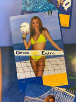 PAULINA RUBIO Affiche supplémentaire sexy Corona 24 X 18 Affiche modèle de bière ! Millésime 2001