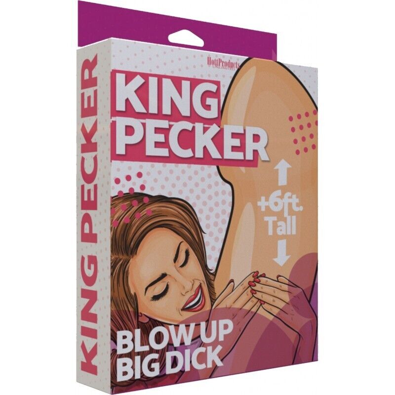 King Pecker 6 pies inflable gigante volar Willy despedida de soltera fiesta de adultos NUEVO