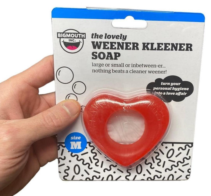 HEART ❤️ Weener Cleaner Soap Willy Weiner Joke Gag Gift Party Adult Prank Toy