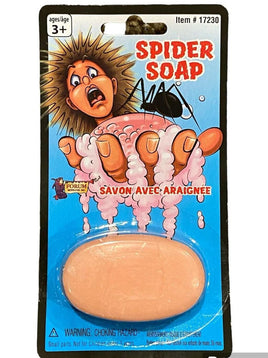 Spider Soap Bar - Jokes, Gags, Pranks - Showering will never be the same!