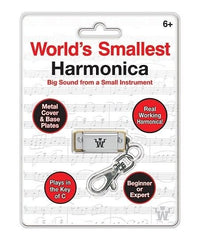 World's Smallest Music Harmonica Keychain - Westminster Inc