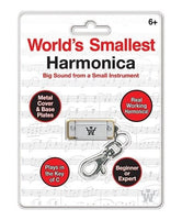 Porte-clés harmonica musical le plus petit au monde - Westminster Inc