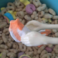 Helping Hands Chopsticks -  Reusable Plastic Tiny Hands - Trick GaG Joke Novelty