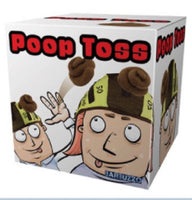 Pass the Poop Tossing Game - Poo Fart Head Hat GaG Joke Funny Novelty Play Toy