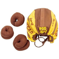 Pass the Poop Tossing Game - Poo Fart Head Hat GaG Joke Funny Novelty Play Toy