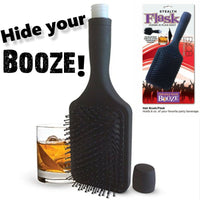 Smuggle Your Booze Hairbrush Flask 6oz Stealth Hiding Whiskey Alcohol Beverage