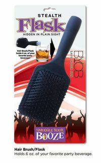 Smuggle Your Booze Hairbrush Flask 6oz Stealth Hiding Whiskey Alcohol Beverage