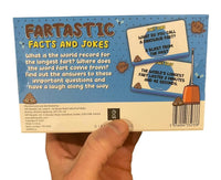 100 Fartastic Facts & Jokes Trivia Playing Cards - Fart Poop Turd Gag Toy Game