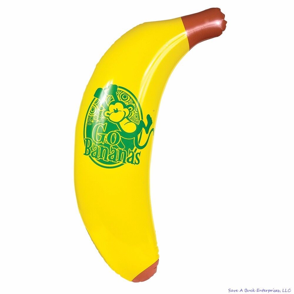 Gonflez une banane gonflable géante de 48 pouces - Nouilles de plage pour piscine Luau