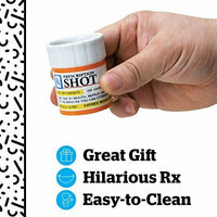 Prescription Shot Glass 3-pk Set - Game Room Bar Set - GaG Funny Joke Gift