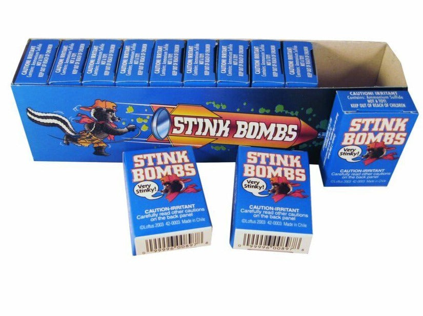 36 Glass Stink Bombs - Stinky Smelly Odor Prank Joke Gag Gift