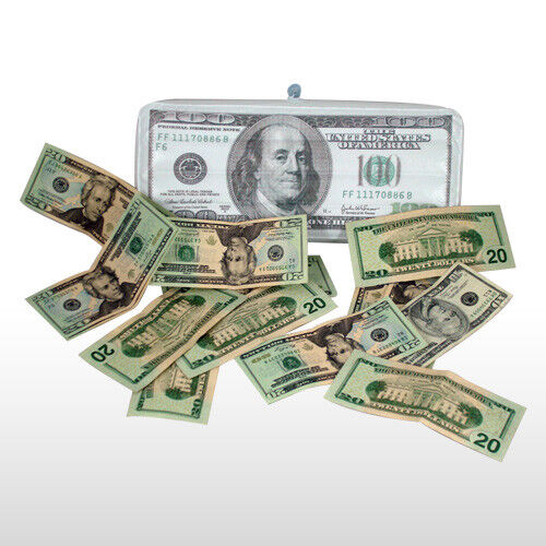 10 Giant Party Inflatable $100 Hundred Dollar Money Bills - Gag Joke Fun Toys