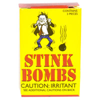 1 boîte de 3 flacons de bombe puante en verre – Gag blague blague odeur d'œufs pourris