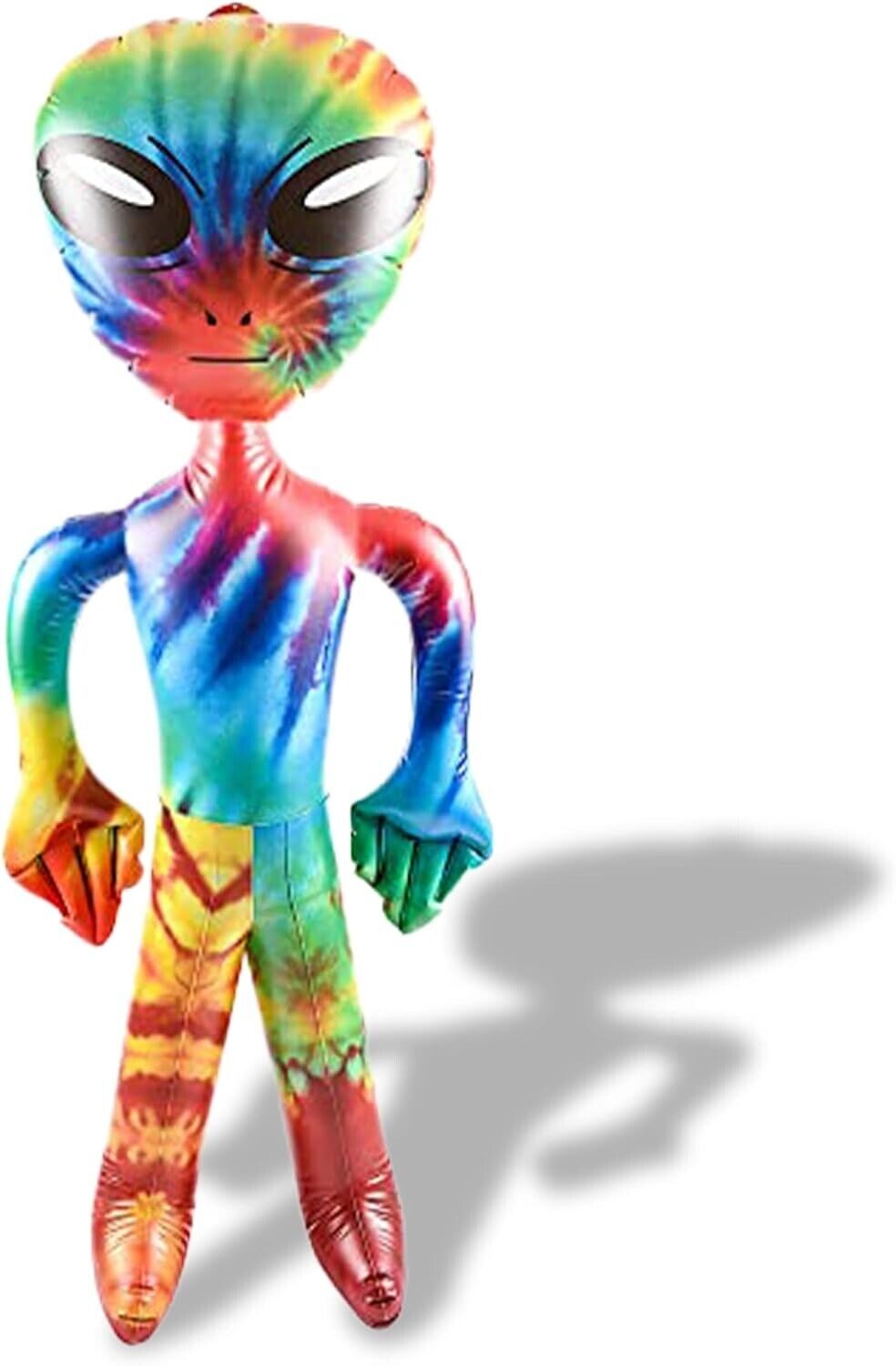 GÉANT 63 "TIE DYE ALIEN GONFLABLE BLOW UP PROP UFO GAG CADEAU JOUET